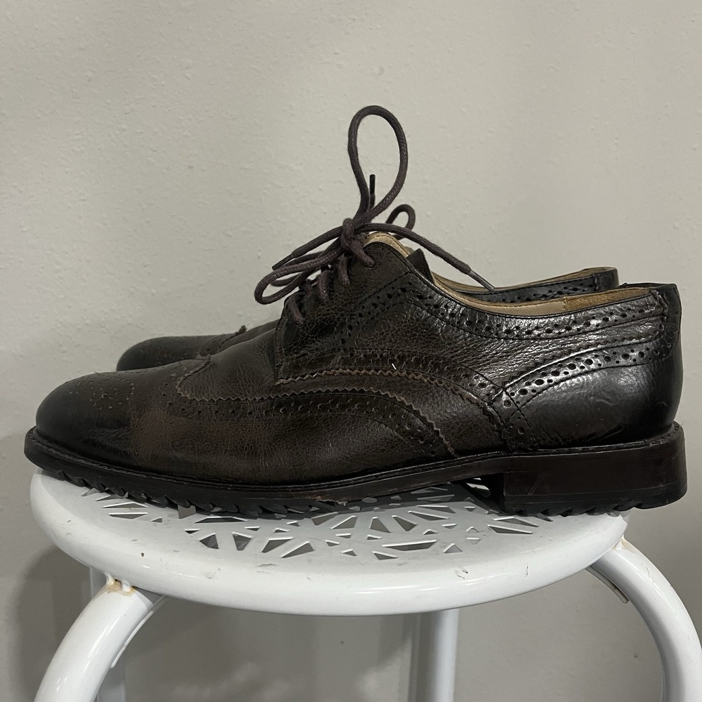 Martin‎ Dingman Men's Brown Leather Countryaire Water Buffalo Shoes Sz 8.5D
